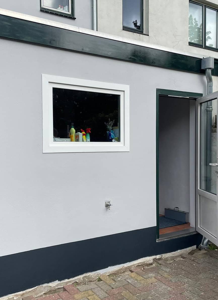 Bosch Stucadoors 6 Renovatie Buitengevel Nijmegen Kerkenbos Stucwerken foto 3