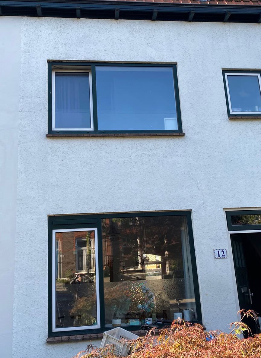 Bosch Stucadoors Renovatie Buitengevel Nijmegen Kerkenbos Stucwerken foto 1